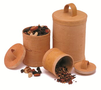 Birkenrinde Vorratsdose Standard